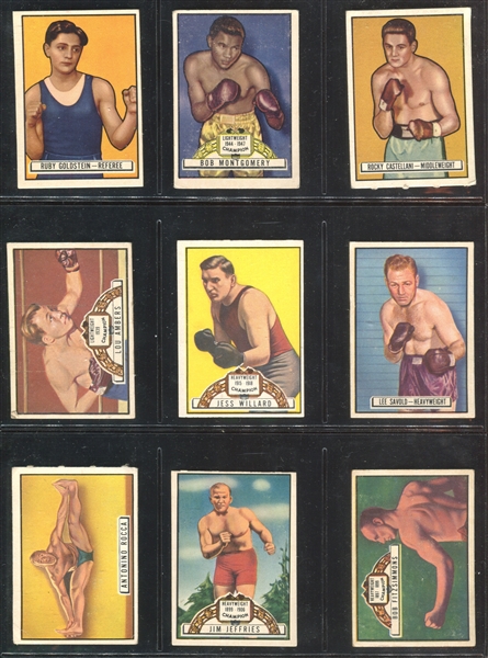 1951 Topps Ringside Complete Set of (96) Cards