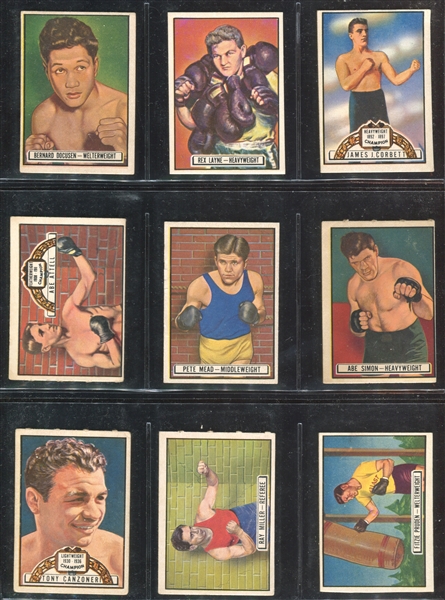 1951 Topps Ringside Complete Set of (96) Cards