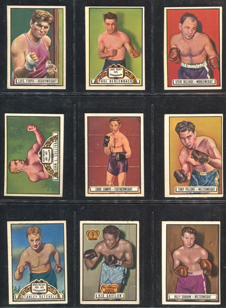 1951 Topps Ringside Complete Set of (96) Cards