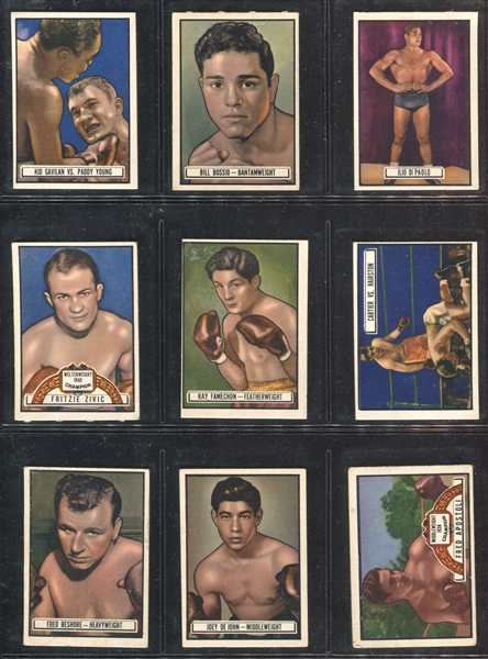 1951 Topps Ringside Complete Set of (96) Cards