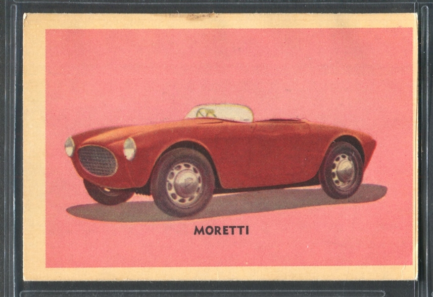 V339-14 Parkhurst Sports Cars Lot of (19) Different Cards