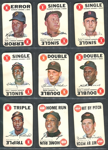 1968 Topps Baseball Game Complete Set of (33) Cards