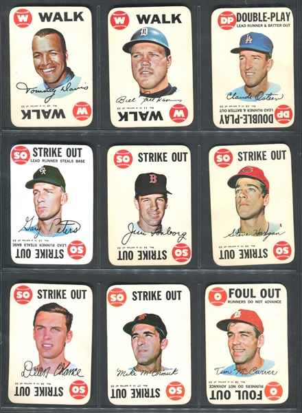 1968 Topps Baseball Game Complete Set of (33) Cards