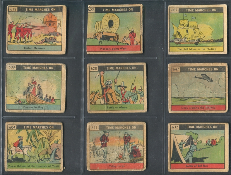 R150 Time Marches On Lot of (15) Cards