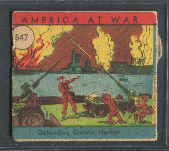 R12 W. S. Corp America At War Near Complete (46/48) Cards