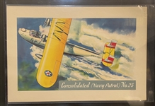 F277-3 Heinz Rice Flakes Famous Airplanes Premium #25 Consolidated (Navy Patrol)