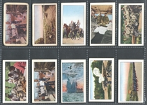 T121 Sweet Caporal World War I Scenes Lot of (65) Cards