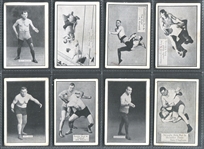 1920s Allens Confectionery (Australia) Wrestlers Lot of (12) Cards