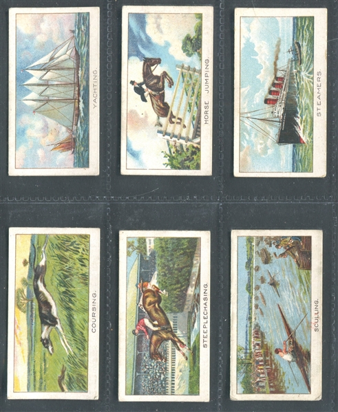 1925 Boguslavsky Sports Records (1st Series) Partial Set of (16/25) Cards