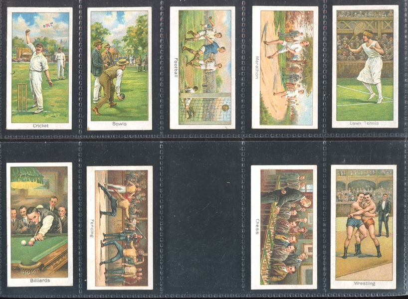 1925 Boguslavsky Sports Records (2nd Series) Partial Set of (23/25) Cards