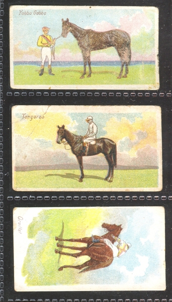 1906 Will's Horses of Today Near Set of (43/50) Cards