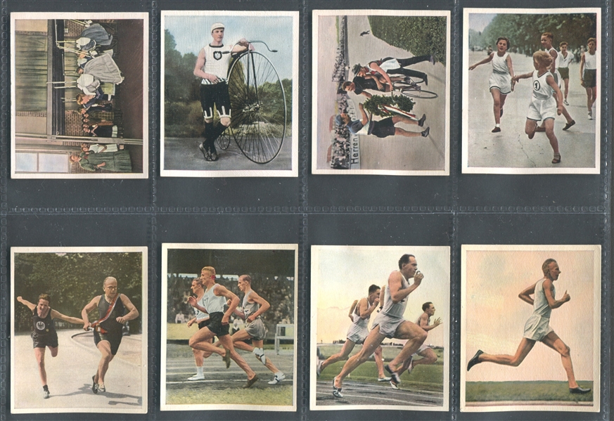 1934 Bulgaria Cigarette Co (Berlin) Deutsche Sport Complete Set of (286) Cards