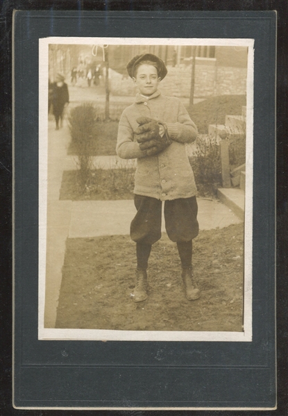 Vintage 1910's-1930's Baseball Cabinet Photo Lot of (7)