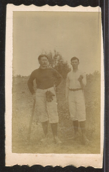 Vintage 1910's-1930's Baseball Cabinet Photo Lot of (7)