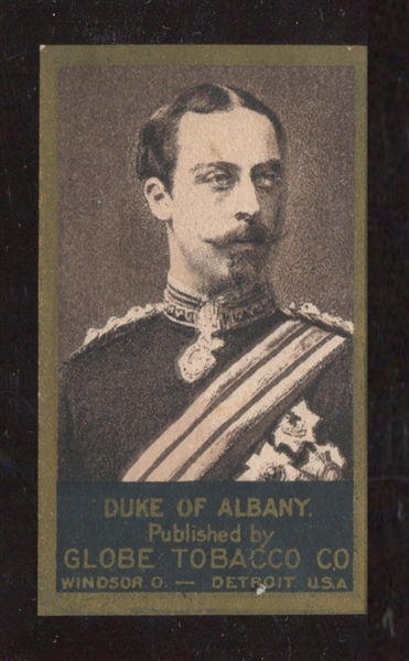 N510 Globe Tobacco Co. Celebrities/Royalty - Duke of Albany