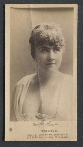 N672 A. Hershey & Bro. Actresses Star of the World Annie Hart (w/Advertising Back)