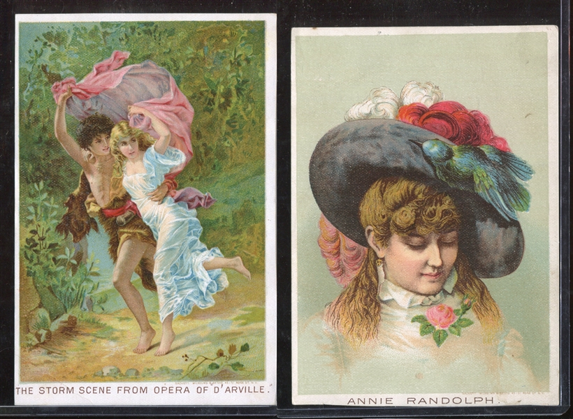 N446 D. E. Rose Imperial Cards (Type 1) Near Set of (8/10) Cards