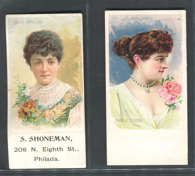 N532 Actresses Multiple Issuers/Brands Type Card Lot of (14) Cards