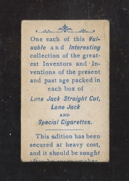 N365 Lone Jack Inventors - Samuel F.B. Morse