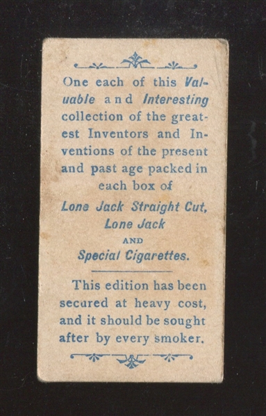 N365 Lone Jack Inventors - Alexander Graham Bell