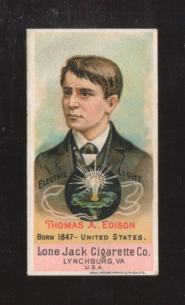 N365 Lone Jack Inventors - Thomas Edison