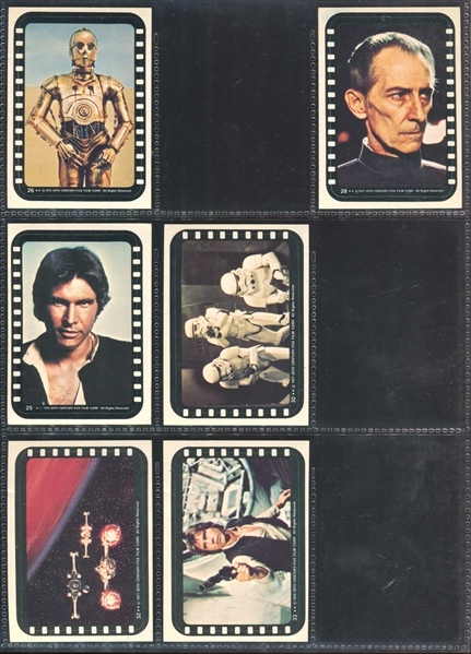 1977 Topps Star Wars Complete Set of (330) Cards and (55) Stickers with PSA Examples