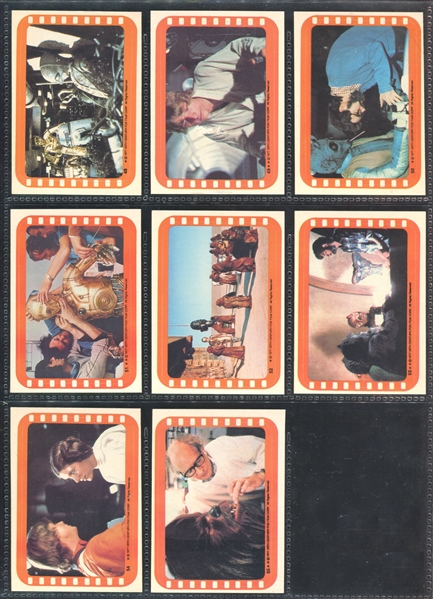 1977 Topps Star Wars Complete Set of (330) Cards and (55) Stickers with PSA Examples