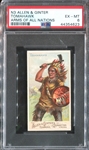 N3 Allen & Ginter Arms of All Nations Tomahawk PSA6 EX-MT
