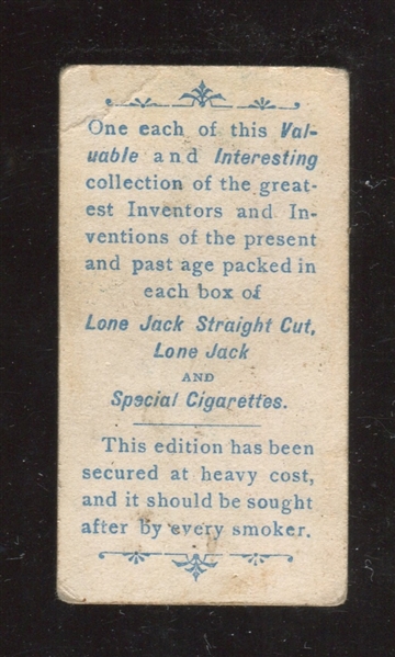 N365 Lone Jack Inventors - Elias Howe