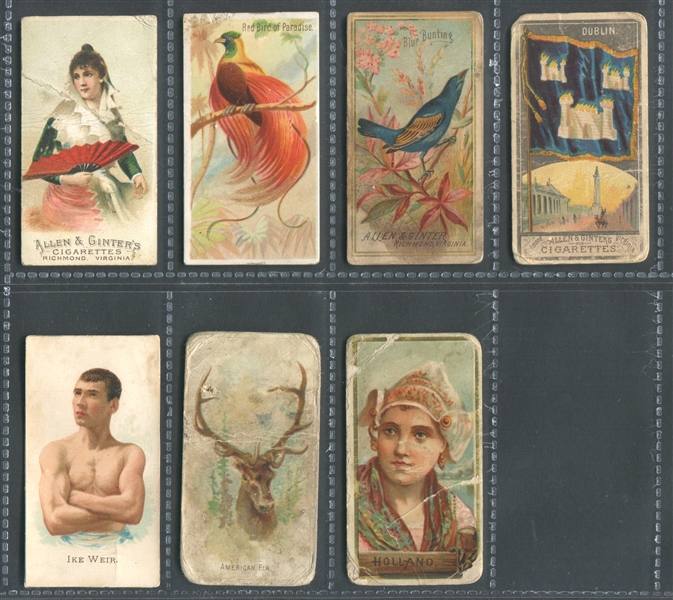 Mixed Lot of (28) Allen & Ginter N Cards