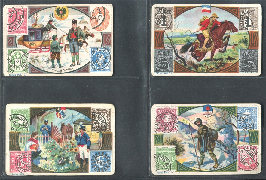 H630 Mail in Foreign Lands - John Wanamaker Stores Lot of (25) Cards