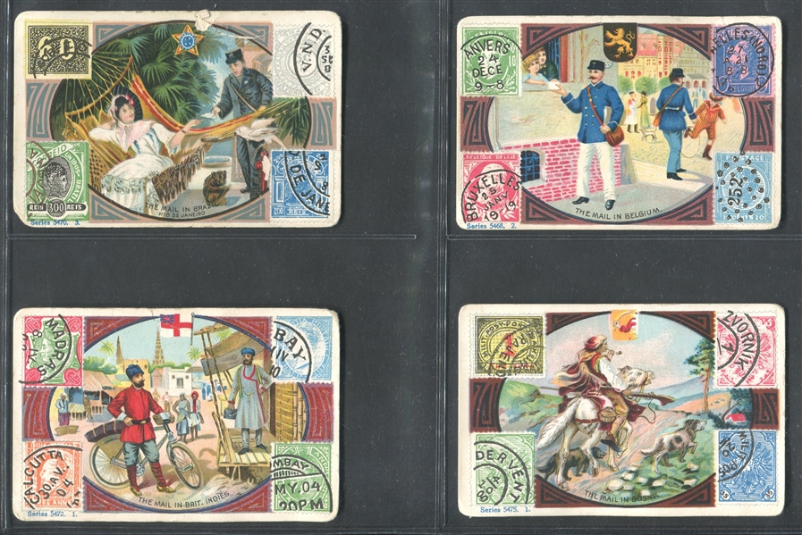 H630 Mail in Foreign Lands - John Wanamaker Stores Lot of (25) Cards