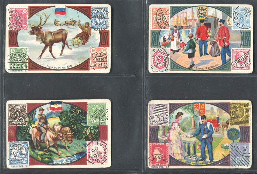 H630 Mail in Foreign Lands - John Wanamaker Stores Lot of (25) Cards