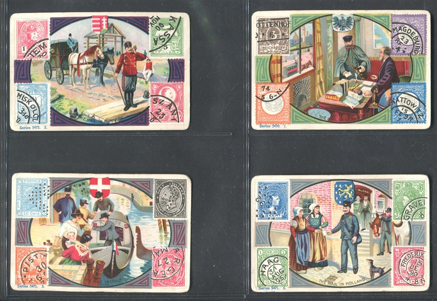 H630 Mail in Foreign Lands - John Wanamaker Stores Lot of (25) Cards