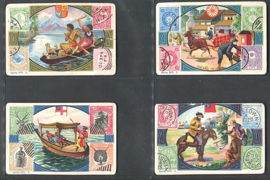 H630 Mail in Foreign Lands - John Wanamaker Stores Lot of (25) Cards