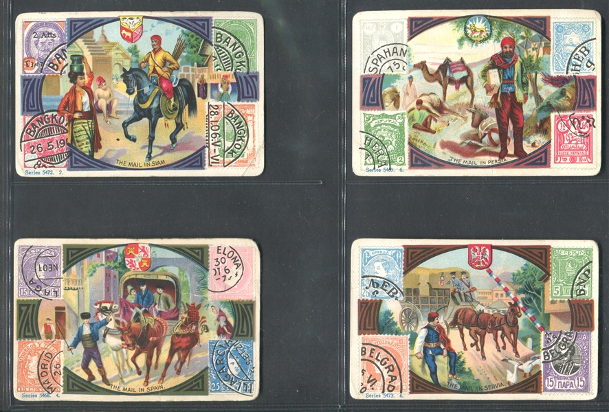 H630 Mail in Foreign Lands - John Wanamaker Stores Lot of (25) Cards