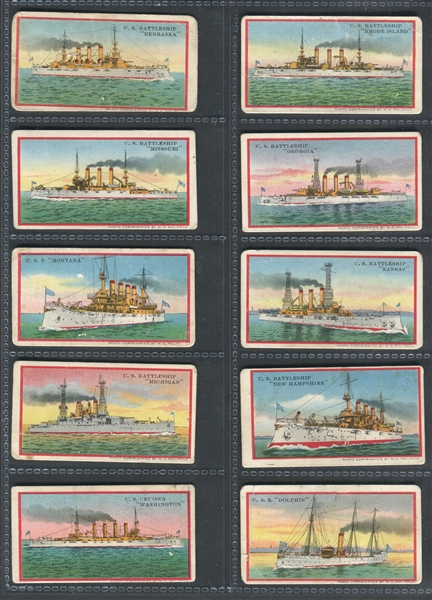 E3 American Caramel Battleships Near Complete Set (20/21) 