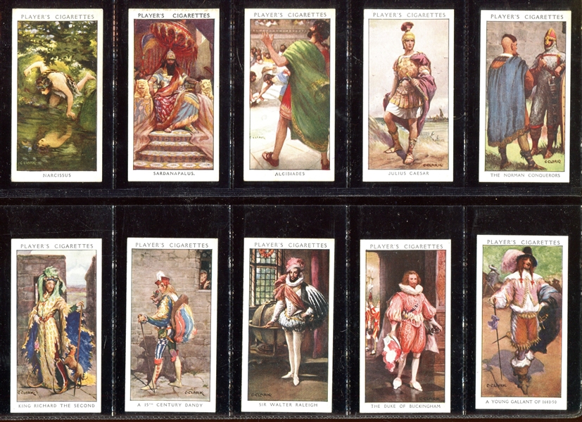 1932 John Player Dandies Complete Set of (50) Cards