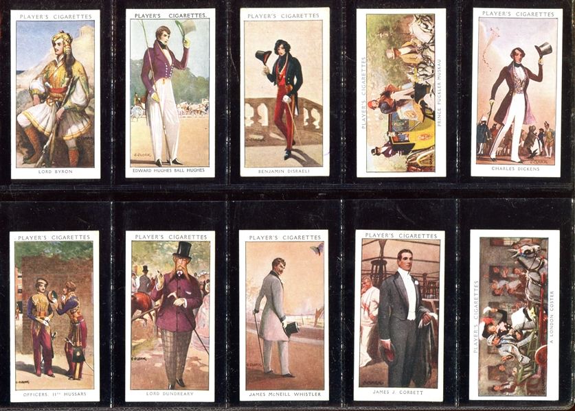 1932 John Player Dandies Complete Set of (50) Cards