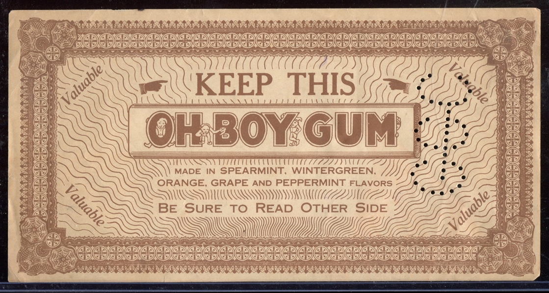 Great 1930's Early Goudey Gum Premium Certificate Lot of (2) Different