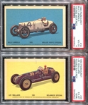 V338-2 Parkhurst Indianapolis 500 Lot of (2) PSA-Graded Cards