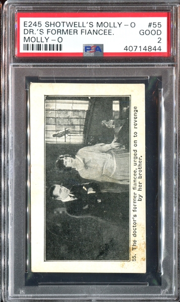 E245 Shotwell's Molly-O #55 Dr's Former Fiancee PSA2 Good