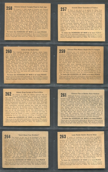 R69 Horrors of War Near Complete High Series Set of (39/48) Cards