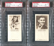 1948 Dinkie Gone With The Wind Complete PSA-Graded Set of (20) Cards