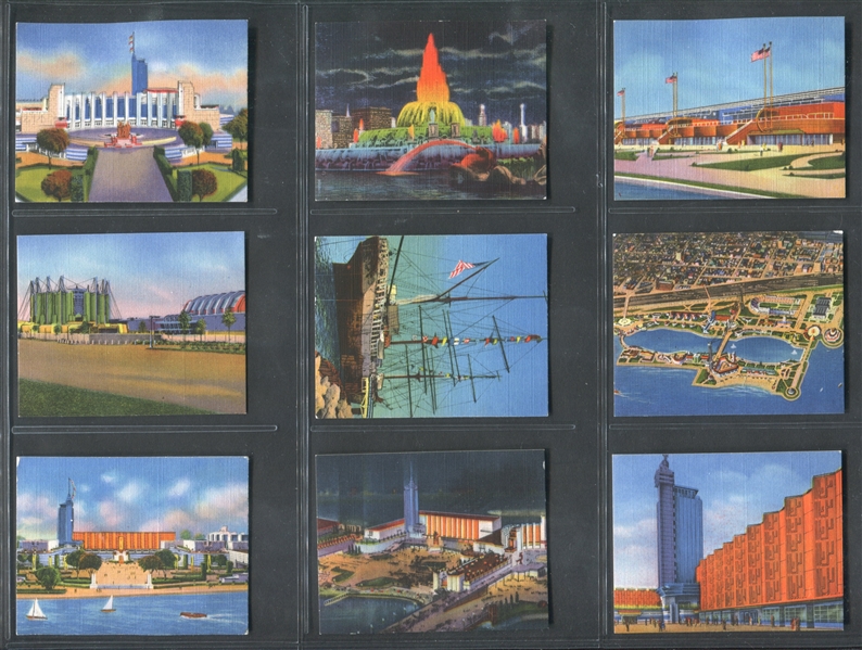 R30-2 Chicago World's Fair : Century of Progress Complete Set of (32) Cards