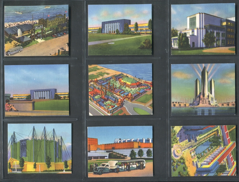 R30-2 Chicago World's Fair : Century of Progress Complete Set of (32) Cards