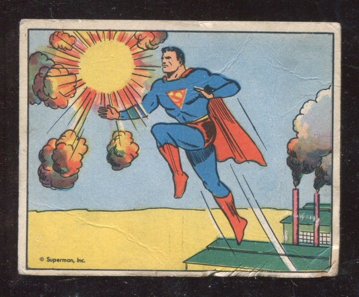 R145 Gum Inc Superman #51 Superman Vs. The Spies High Series Card