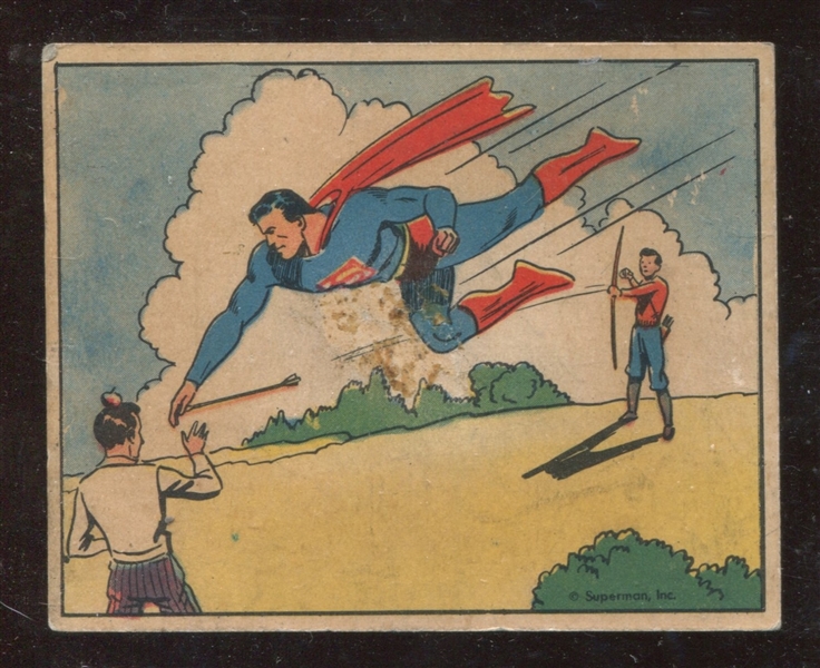 R145 Gum Inc Superman #58 A Near-Tragedy High Series Card