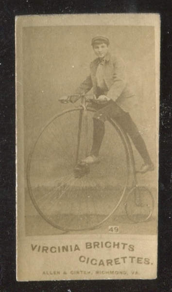 N49 Allen & Ginter Cirl Cyclists #49