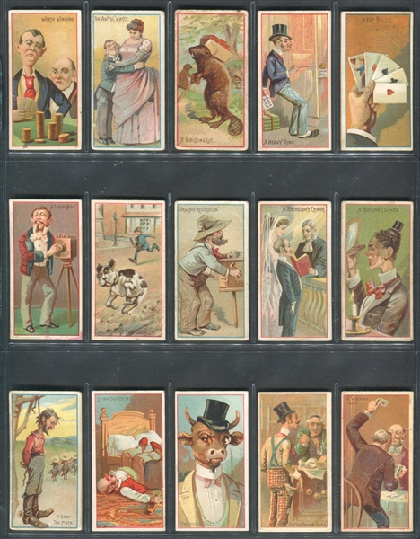 N81 Duke Jokes Complete Set of (50) Cards